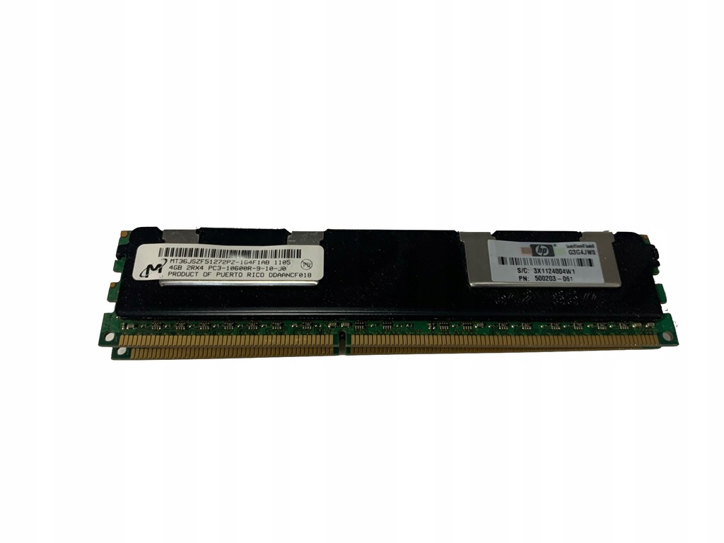Pamięć RAM Micron DDR3 4GB 1333MHZ R2