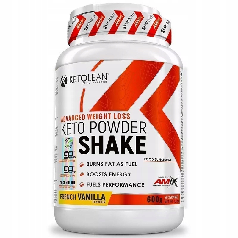 Keto Powder Shake smak waniliowy 600 g Amix Nutrition