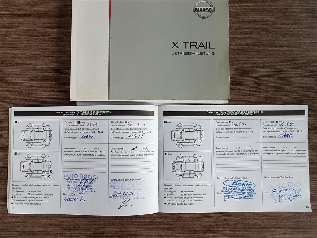 Instrukcja Książka Serwisowa Nissan X-Trail I - 7353084815 - Oficjalne Archiwum Allegro