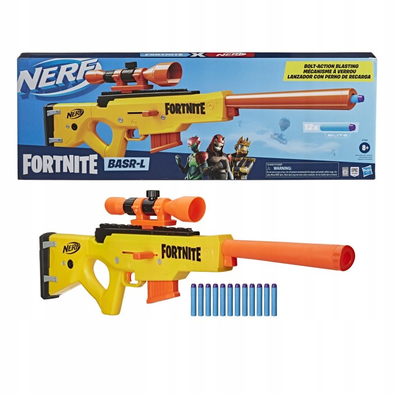Nerf Wyrzutnia Fortnite BASRL Snajperka E7522 11870185366