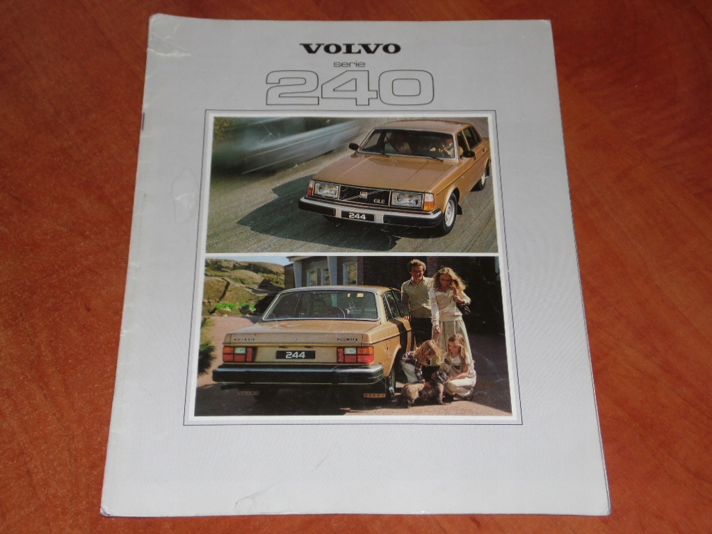 Prospekt Volvo 240 - Rok 1979