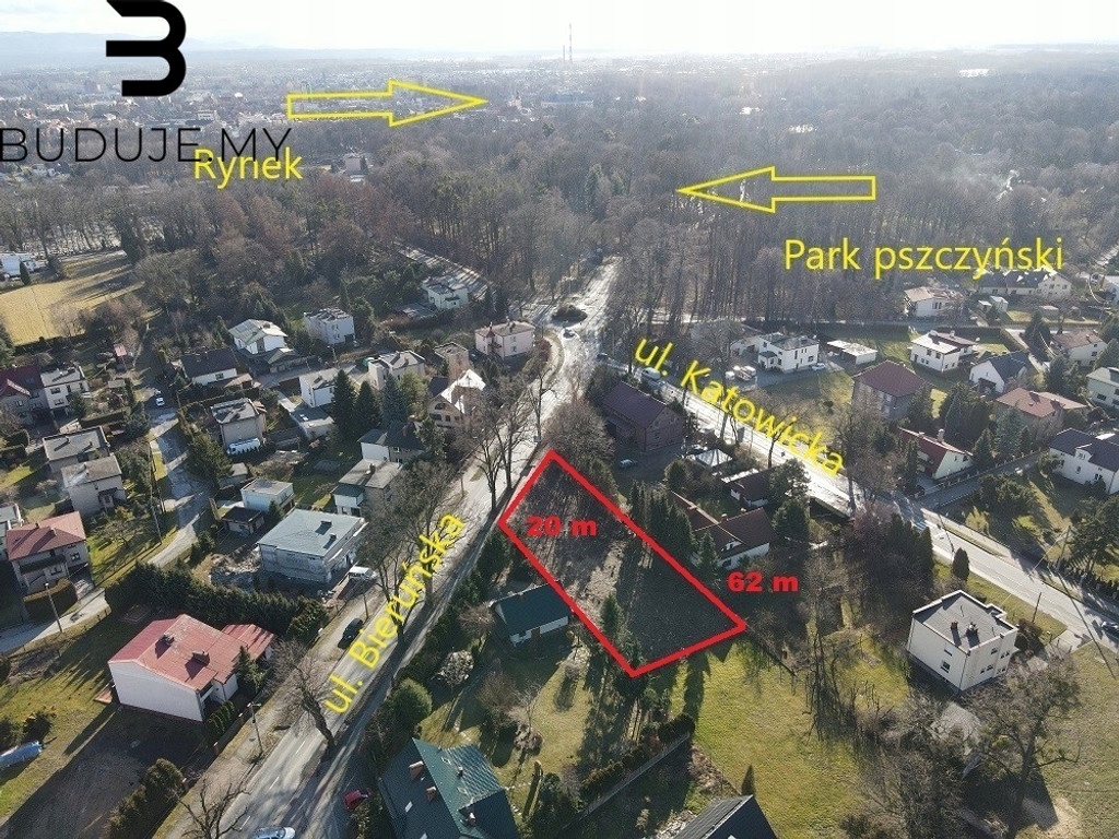 Działka, Pszczyna, Pszczyna (gm.), 1058 m²