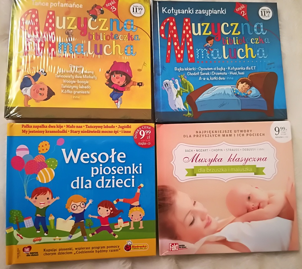 Muzyczna biblioteczka malucha klasyczna dla dzieci