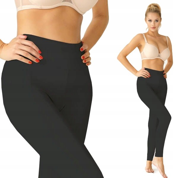 Grube kryjące legginsy damskie Unikat TORI