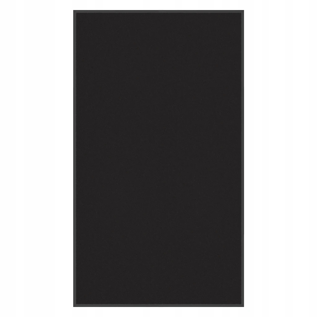 vidaXL Wycieraczka Czarna 115x200 cm