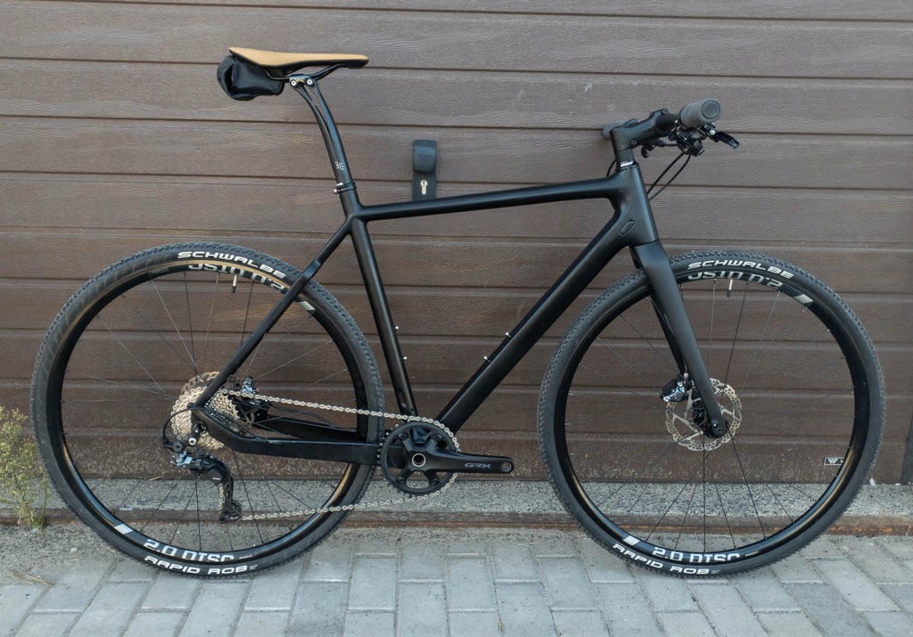 CX/Gravel 55cm - Carbon, GRX, Ultegra, XT, flatbar