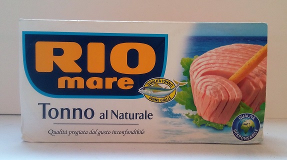 Różowy tuńczyk natural. RIO MARE/Bolton Tonno 160g