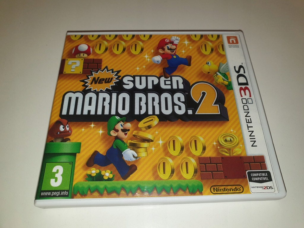 NEW SUPER MARIO BROS. 2 NINTENDO 3DS WERSJA EUR