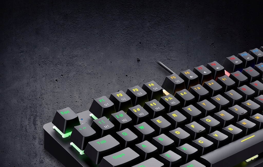 Купить МЕХАНИЧЕСКАЯ ИГРОВАЯ КЛАВИАТУРА С RGB ПОДСВЕТКОЙ: отзывы, фото и ...