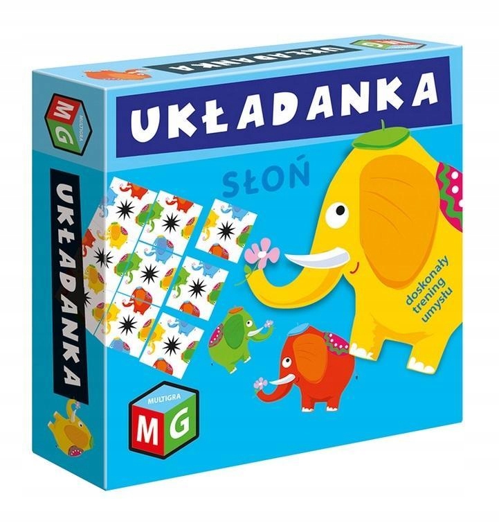 UKŁADANKA SŁOŃ, MULTIGRA
