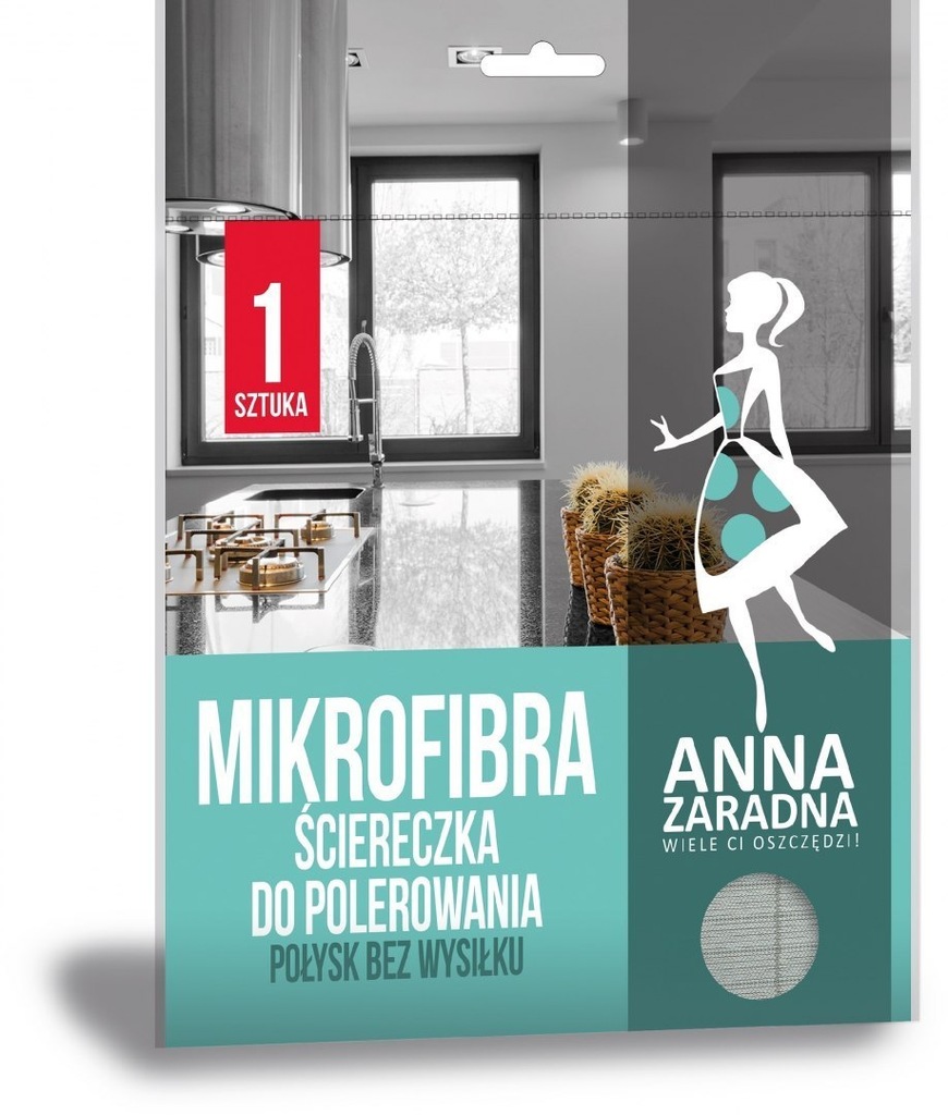 Anna Zaradna Mikrofibra ściereczka do polerowania