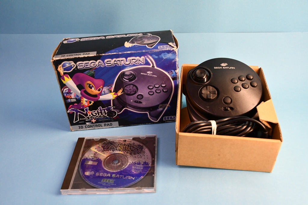 Sega Saturn Nights in to Dreams..+ 3D Pad - Unikat