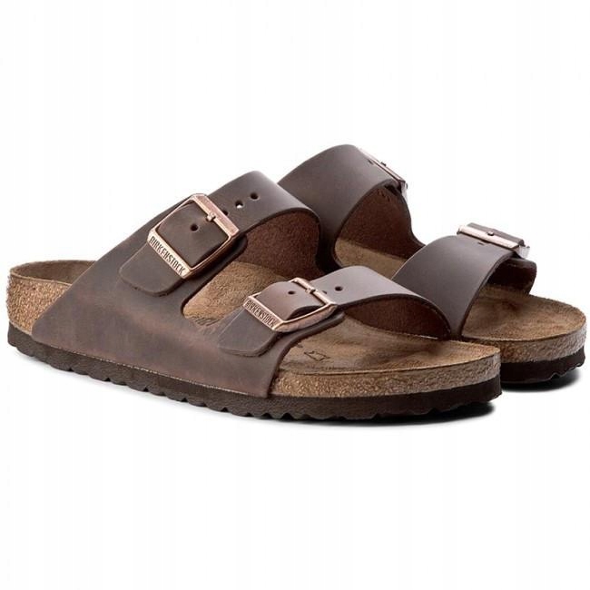 I4A103*BIRKENSTOCK ARIZONA HABANA KLAPKI 37 B00