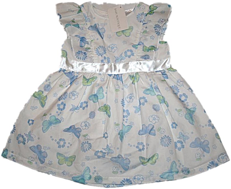 BABY BOUTIQUE - SUKIENKA W MOTYLE - 6-9 M 74 c