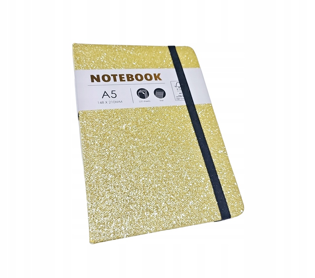 NOTES NOTATNIK A5 W LINIE BROKAT