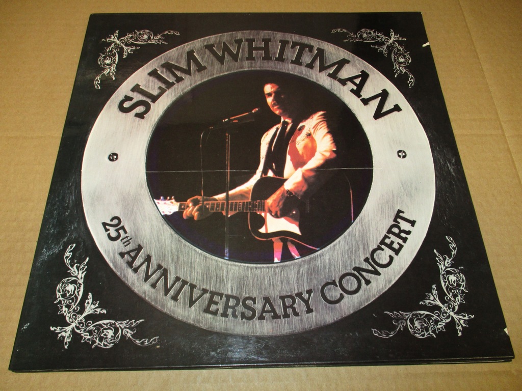 SLIM WHITMAN 25th ANNIVERSARY CONCERT LP 1973 UK