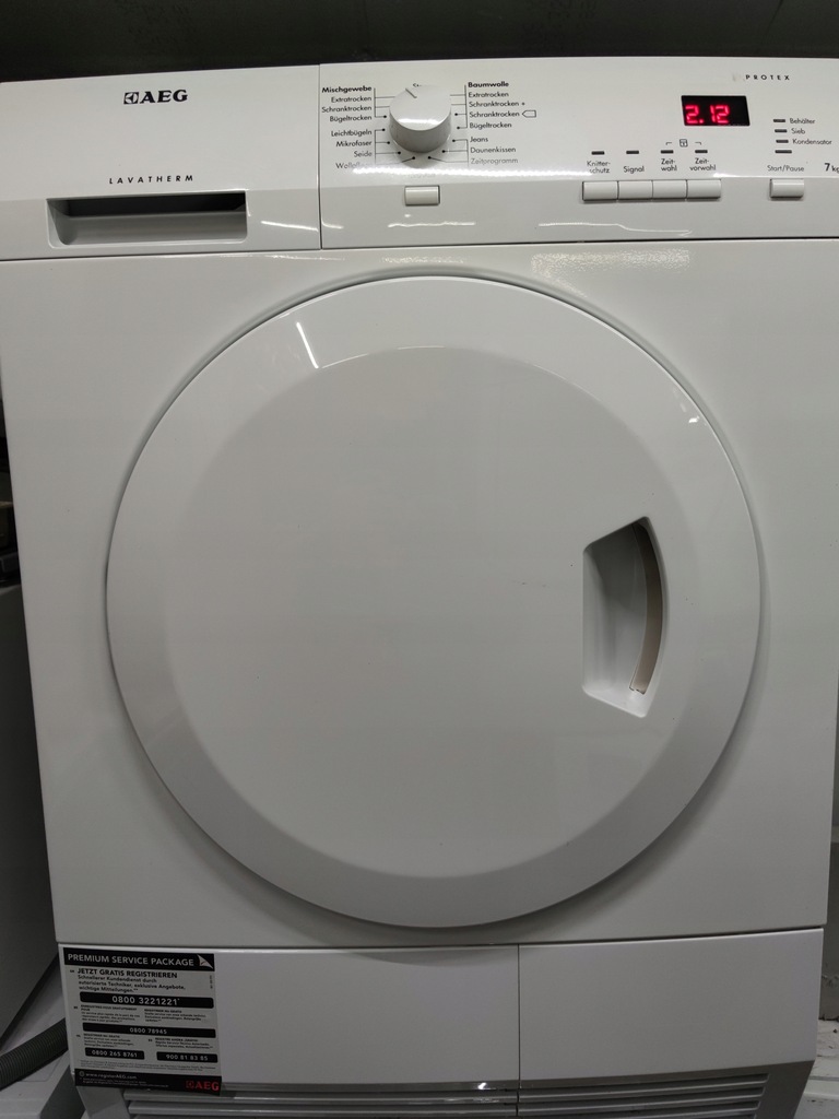 AEG T65370AH3 7 KG Klasa A+ z pompą ciepła
