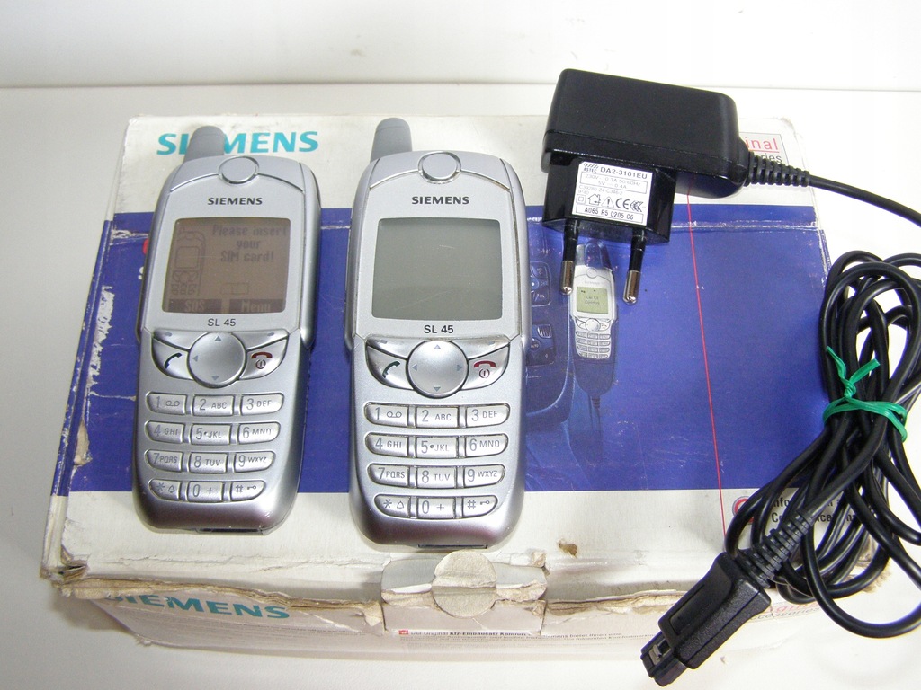 SIEMENS SL45 zestaw głośnomówiący, 2x Siemens SL45