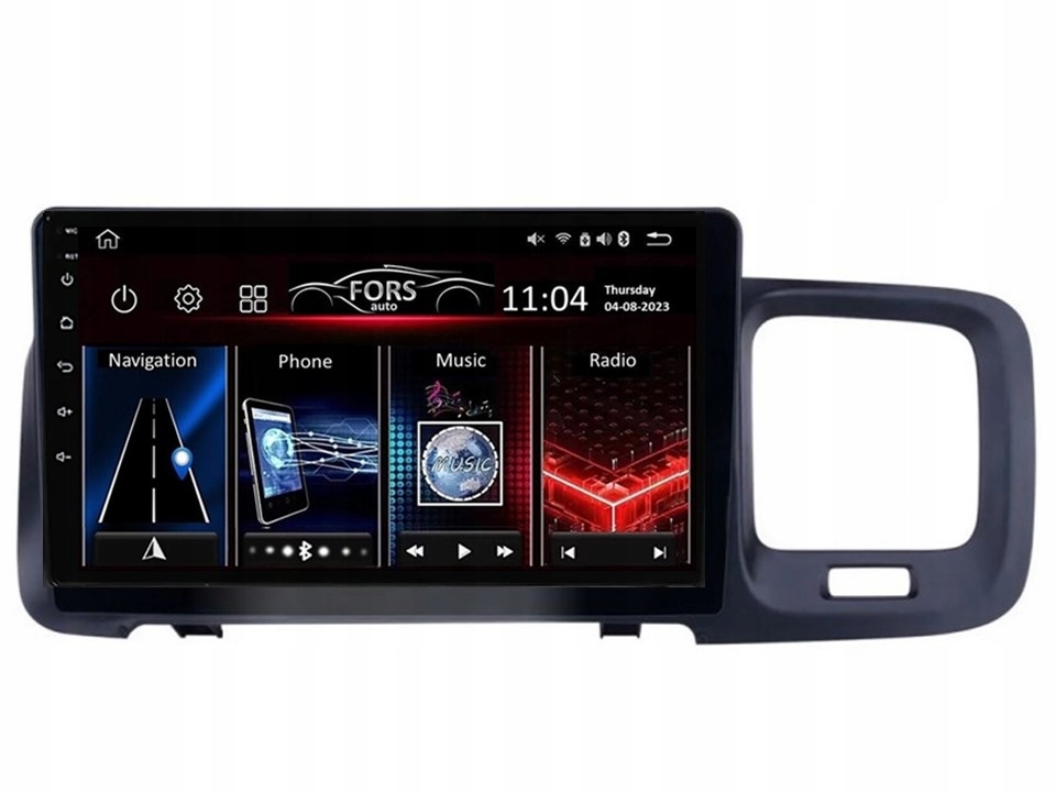 Radio Android FS4-Max Volvo S60 2014-2018 4/32 Carplay AndroidAuto 2K DSP