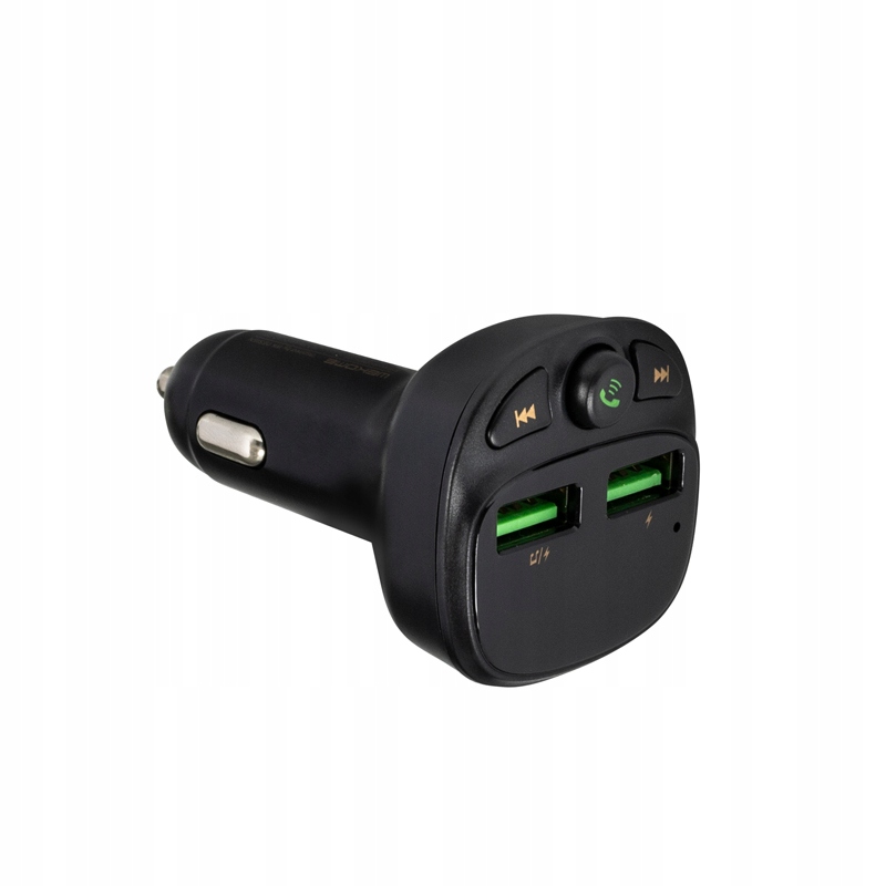 WEKOME WP-C26 - Transmiter FM Bluetooth / MicroSD / 2x USB-A + ładowarka sa