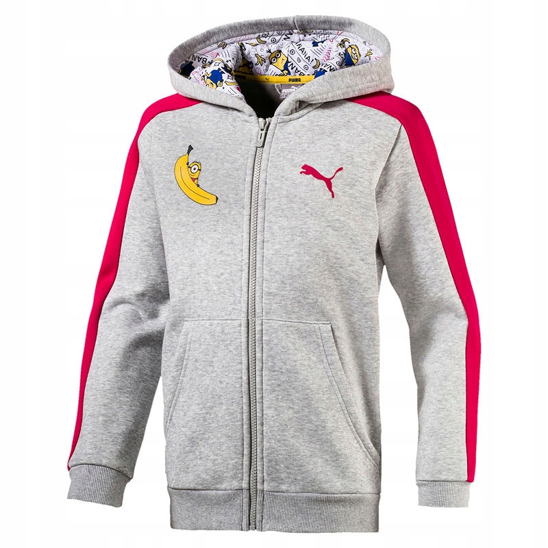 PUMA BLUZA DZIECIĘCA MINIONKI ROZ 110 - 116 CM