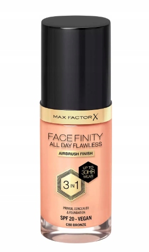 Max Factor Facefinity 3 IN 1 All Day Flawless Podkład C80 Bronze