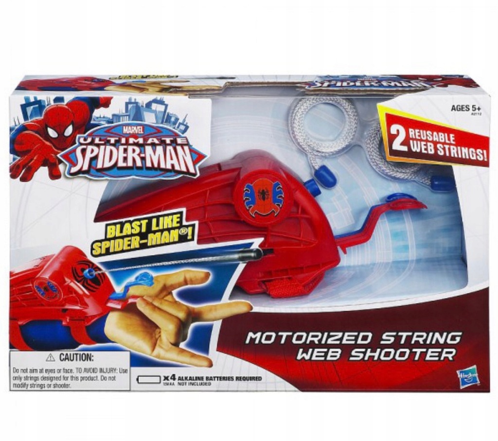 Spider Man Automatyczna wyrzutnia sieci A2112