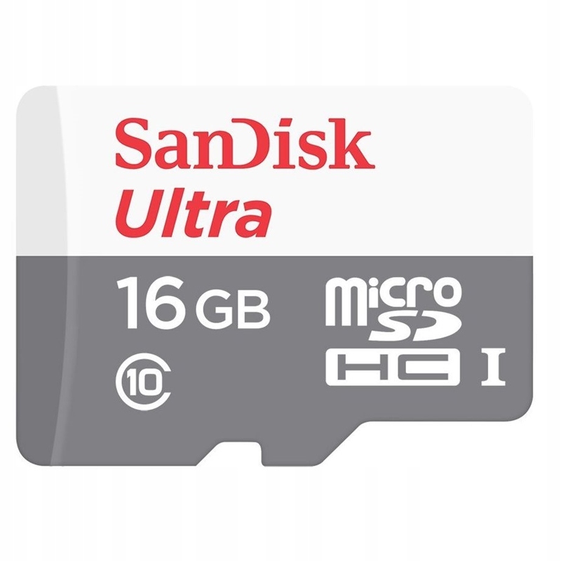 SanDisk Ultra microSDHC - Karta pamięci 16GB Class