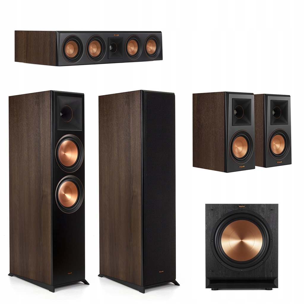 KLIPSCH REF. RP-8000F + RP-500M + RP-404C SPL-120