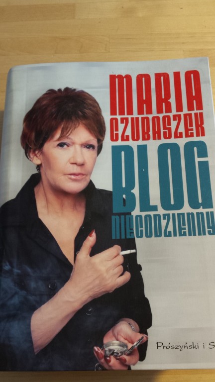 Maria Czubaszek "Blog niecodzienny" nowa dla WOŚP