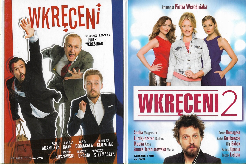 Wkręceni + Wkręceni 2 /reż.P.Wereśniak 2xDVD