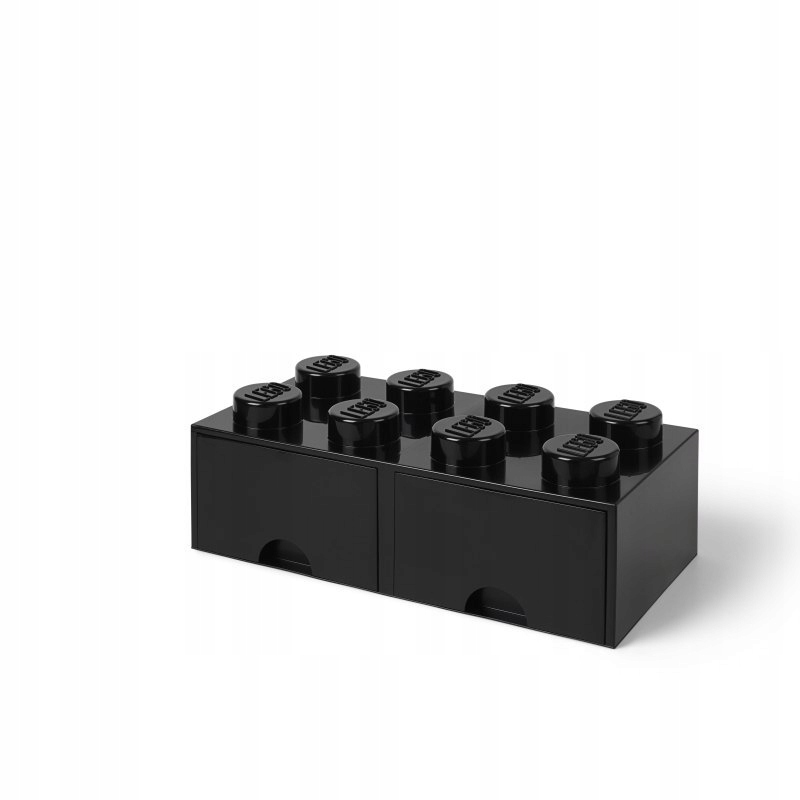 LEGO 40061733 POJEMNIK Z SZUFLADĄ 8 CZARNY
