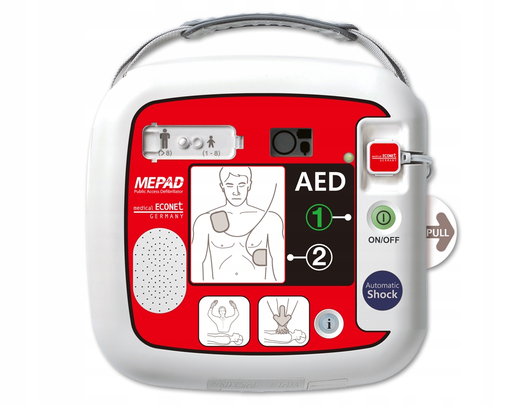 Defibrylator AED ME PAD CU SP1 automatyczny 8288215108 oficjalne