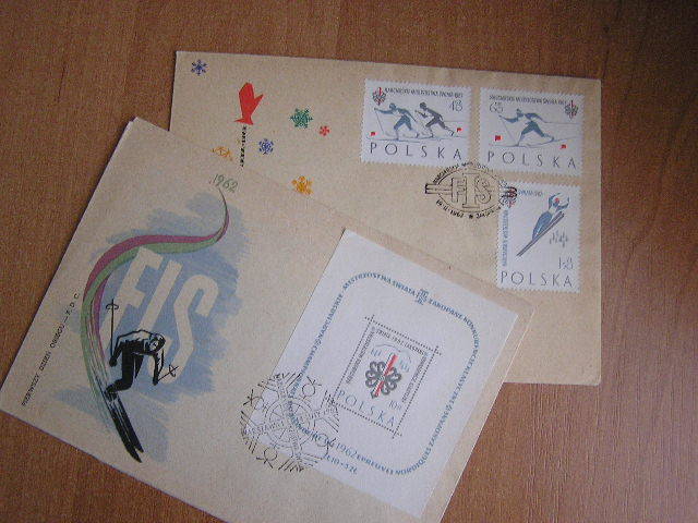 POLSKA ~~ FDC ,,FIS Zakopane 1962 ,, 6 ~~ WARTO!!!