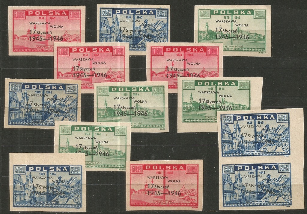 POLSKA, 1946, ROCZNICA WYZWOLENIA WARSZAWY