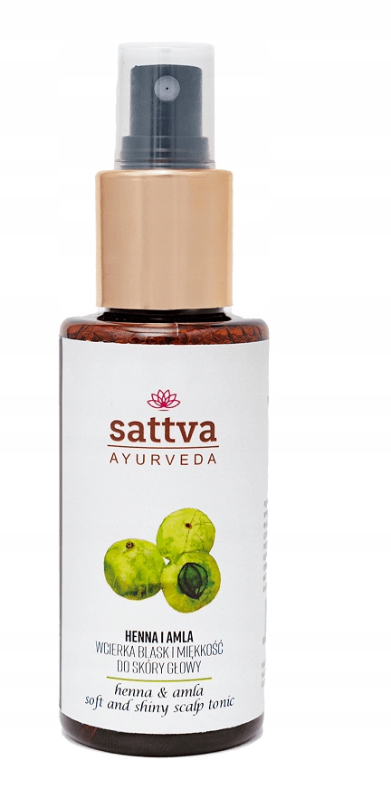 Wcierka do włosów Sattva 100 ml henna i amla