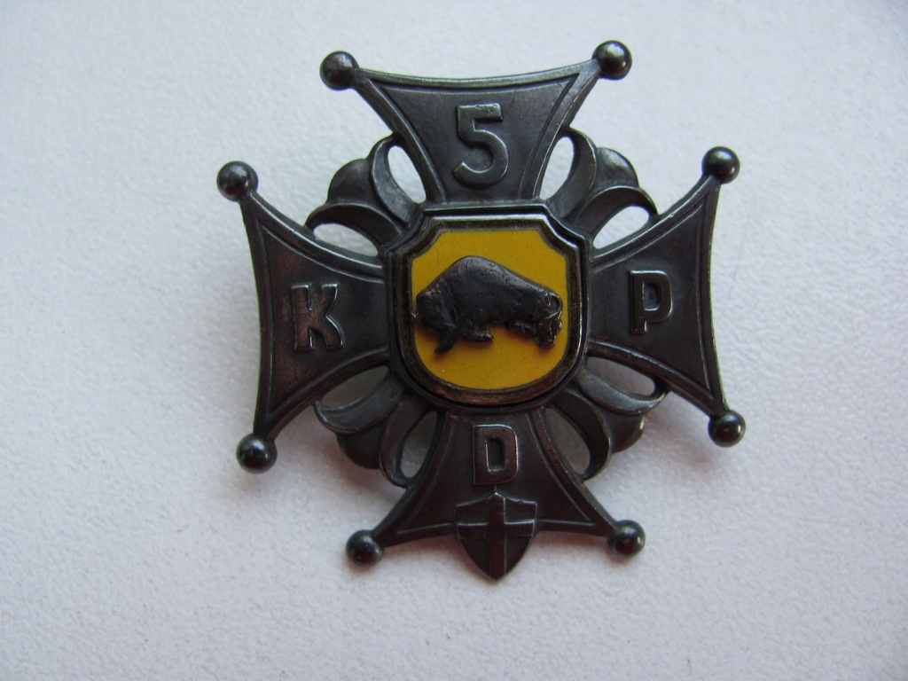 Odznaka 5KDP - srebro