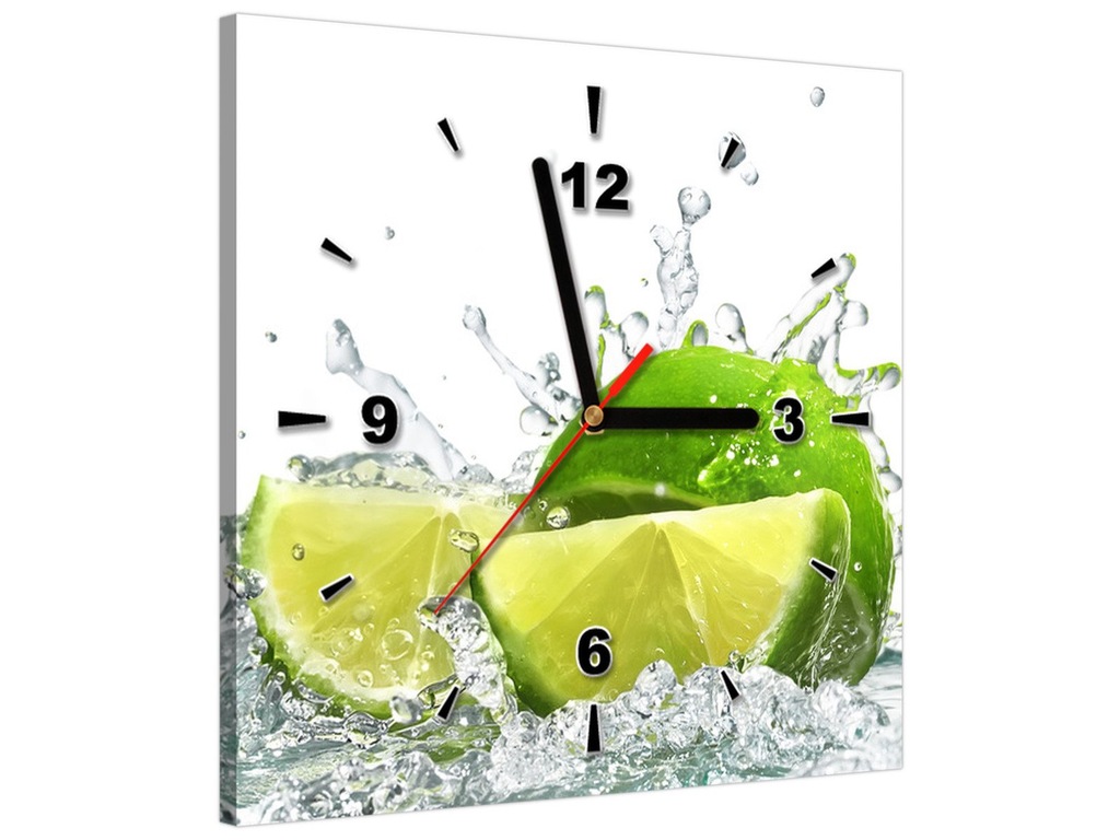 Купить Часы настенные 30х30 КАРТИНА для кухни 24Ч: отзывы, фото, характеристики в интерне-магазине Aredi.ru