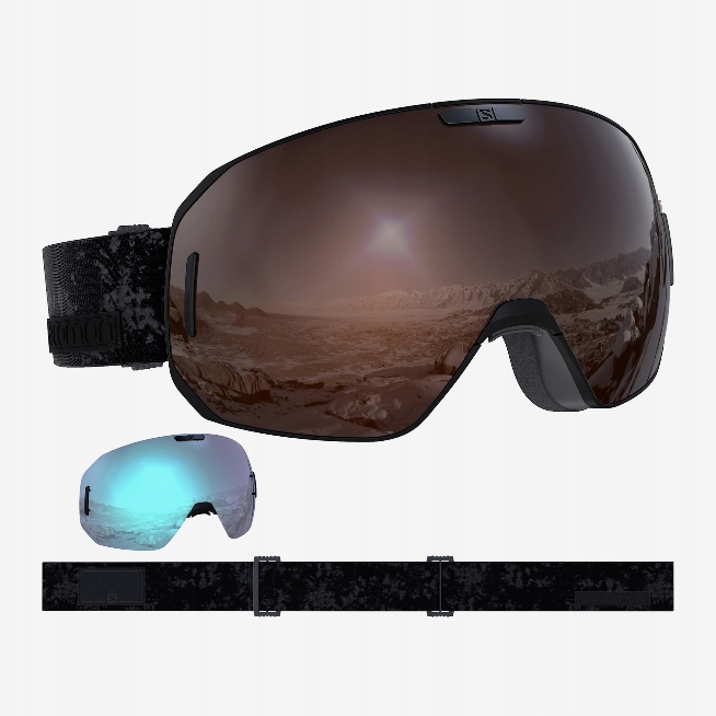 Gogle narciarskie Salomon S/MAX ACCESS BLACK+LENS