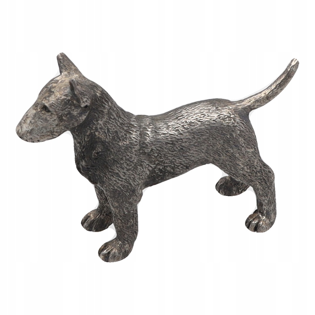 FIGURKA Bulterier PIES miniaturka PRL