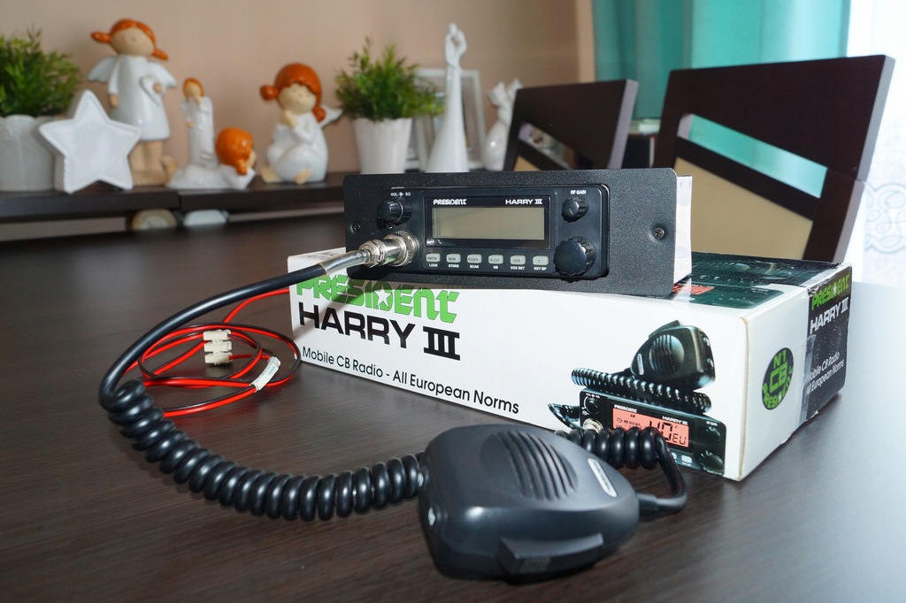 CB Radio PRESIDENT HARRY III ASC 12/24V + RAMKA