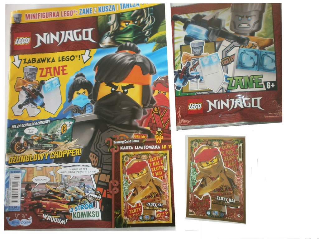 Купить Минифигурка LEGO NINJAGO DARK LORD + буклет: отзывы, фото, характеристики в интерне-магазине Aredi.ru