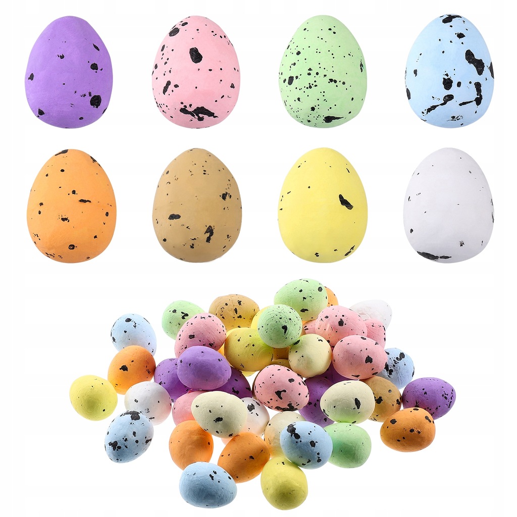 Easter Eggs Fake Spot Baskets 100 Pcs