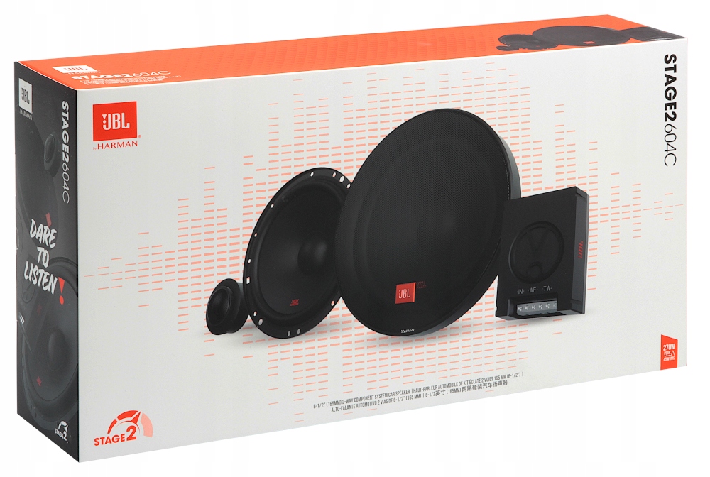 Купить Автомобильные колонки JBL STAGE2 604C 16,5 см 270 Вт: отзывы, фото, характеристики в интерне-магазине Aredi.ru