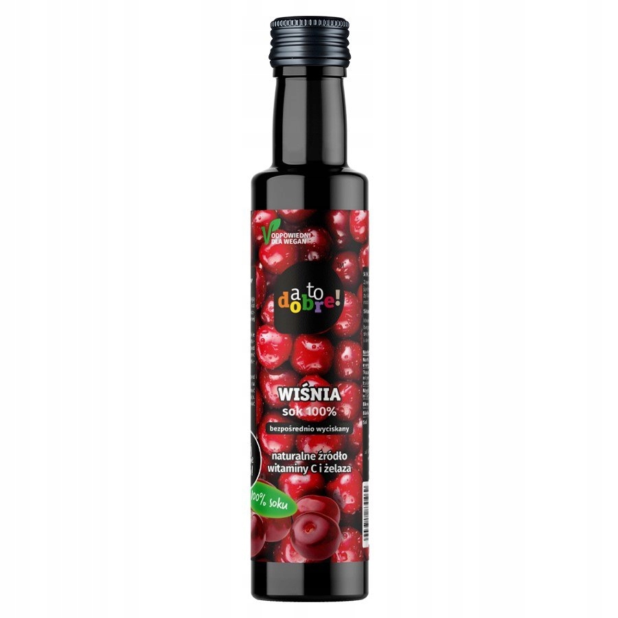 Wiśnia sok 100% A to dobre!, 250 ml