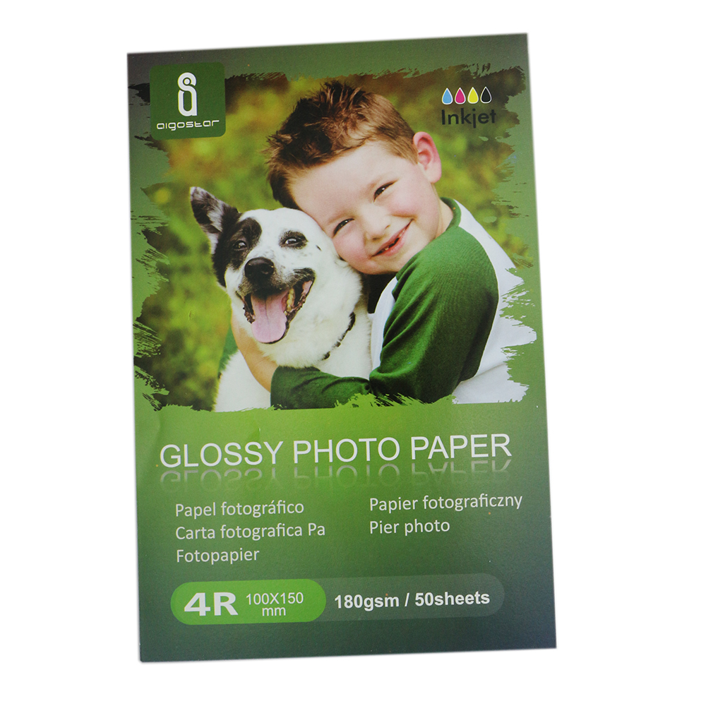 Papier Fotograficzny PHOTO 10X15 ; 50 szt 180g