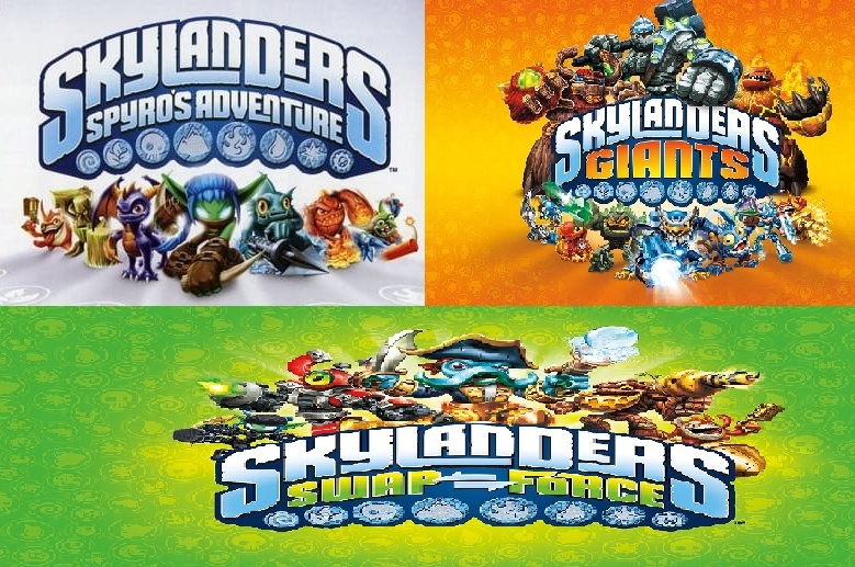 Zestaw gier SKYLANDERS : Spyro's+Giants+Swap Force
