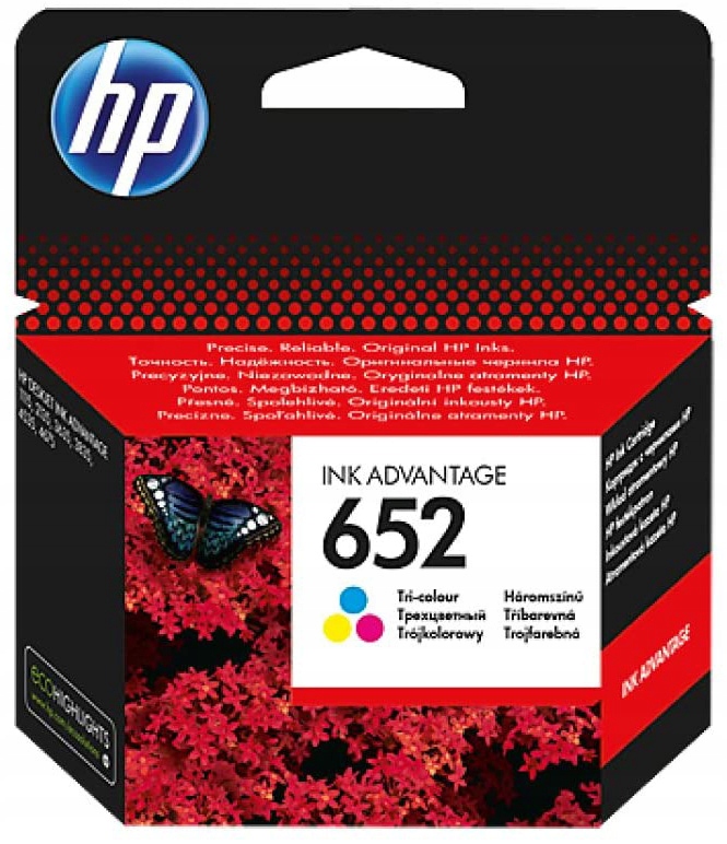 Купить Картриджи HP 652 ЧЕРНЫЙ + ЦВЕТ, полный комплект: отзывы, фото, характеристики в интерне-магазине Aredi.ru