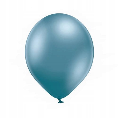 Balon lateksowe D5 Glossy Blue niebieskie 12cm, 10