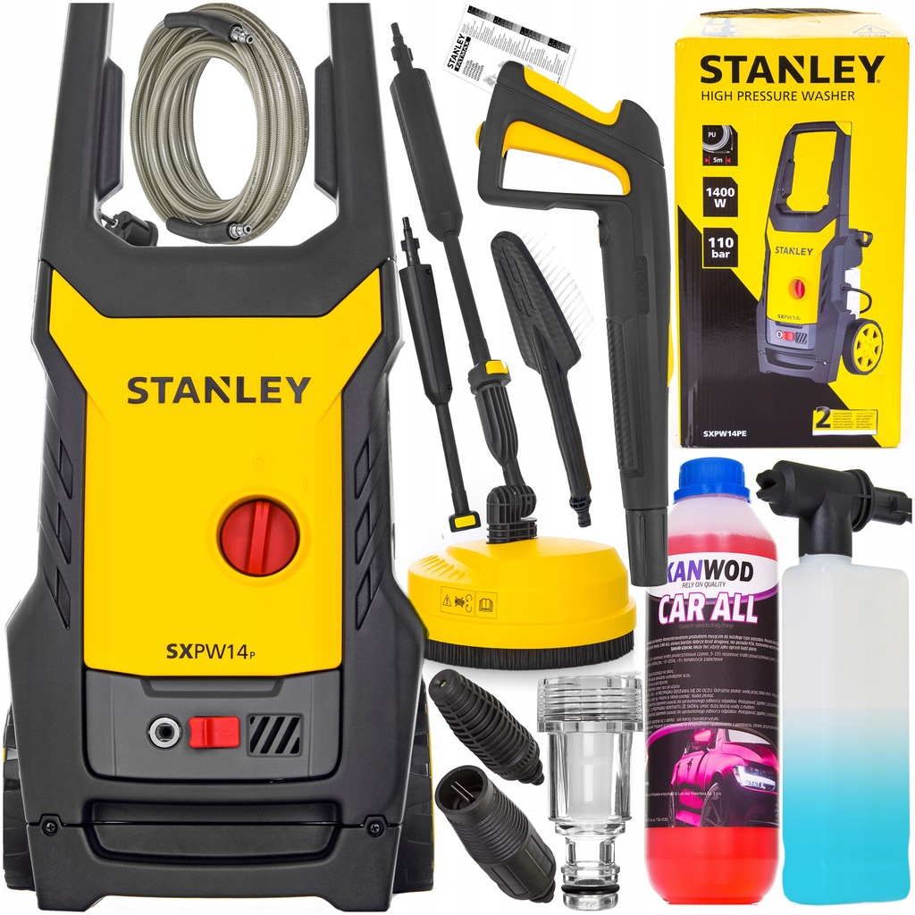 Купить МОЙКА ДАВЛЕНИЯ STANLEY 170 БАР МЕТАЛЛИЧЕСКИЙ НАСОС XL: отзывы, фото, характеристики в интерне-магазине Aredi.ru